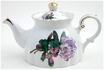 Violet Rhododendron Teapot and Mug